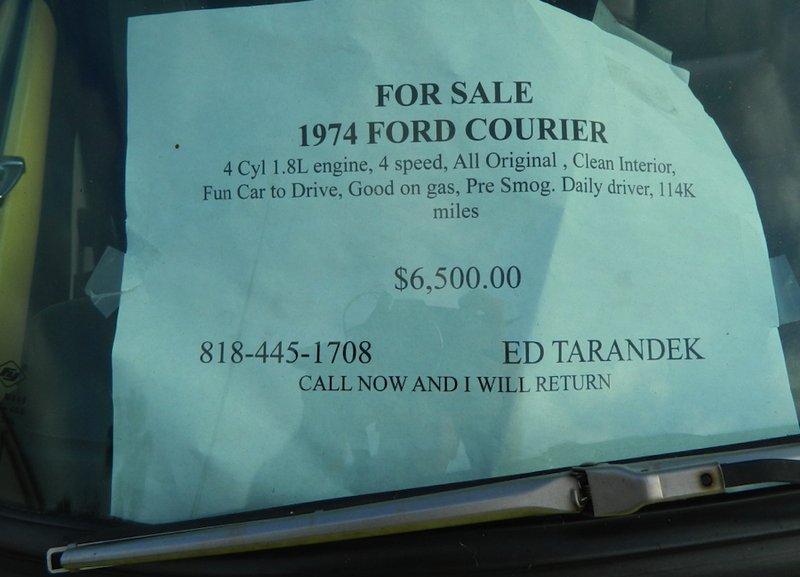 Illustration for article titled For $6,500, Do You Think This 1974 Ford Courier Will Deliver?